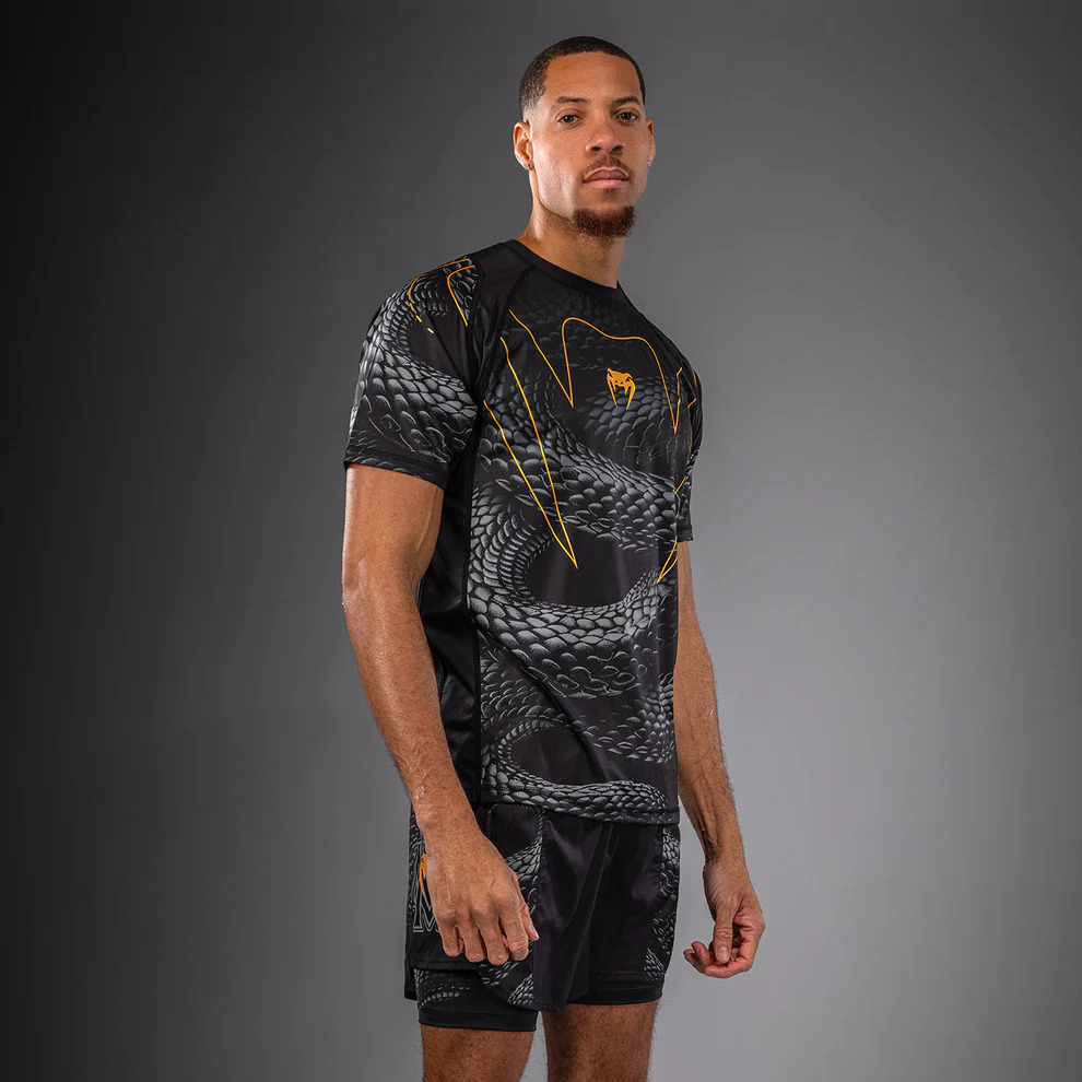 Футболка Venum Matupa - Black/Grey/Gold