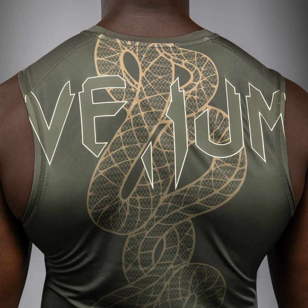 Рашгард Venum Serpenti Khaki/Bronze/Ivory