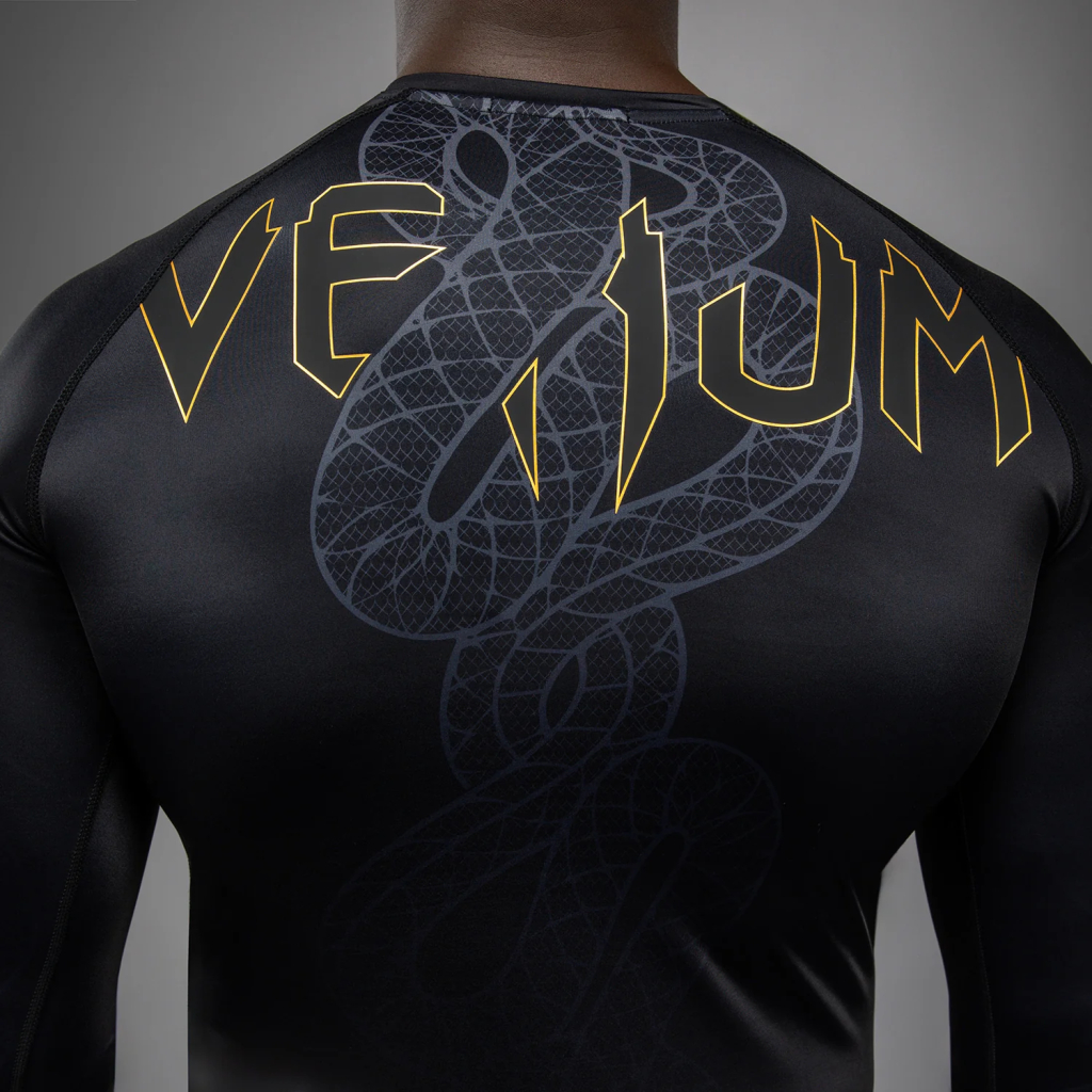 Рашгард Venum Serpenti Black/Silver/Gold Рашгард Venum Serpenti Black/Silver/Gold