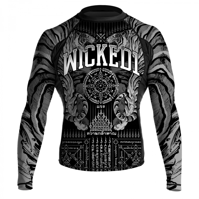 Рашгард Wicked One ML Tiger Black