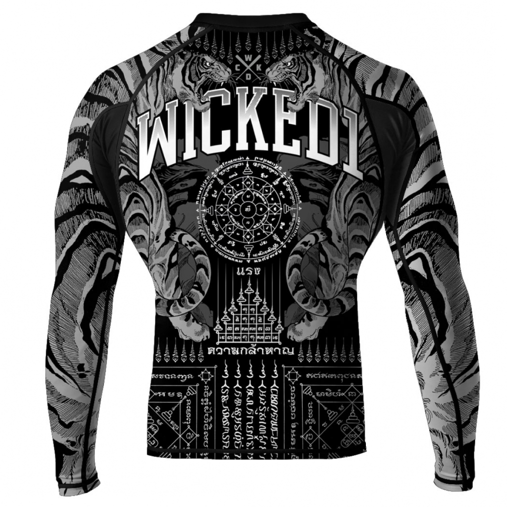 Рашгард Wicked One ML Tiger Black